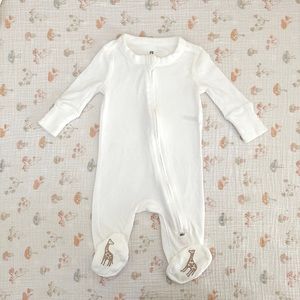 NWOT Banana Republic Brushed Footed One-Piece For Baby